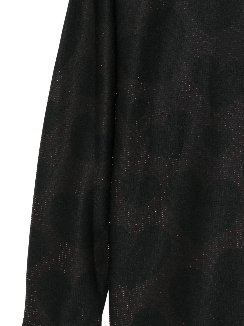 Doublet Glanzend T-shirt met hartprint Roze