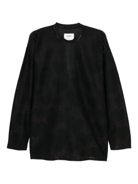 Doublet heart-print sparkling T-shirt