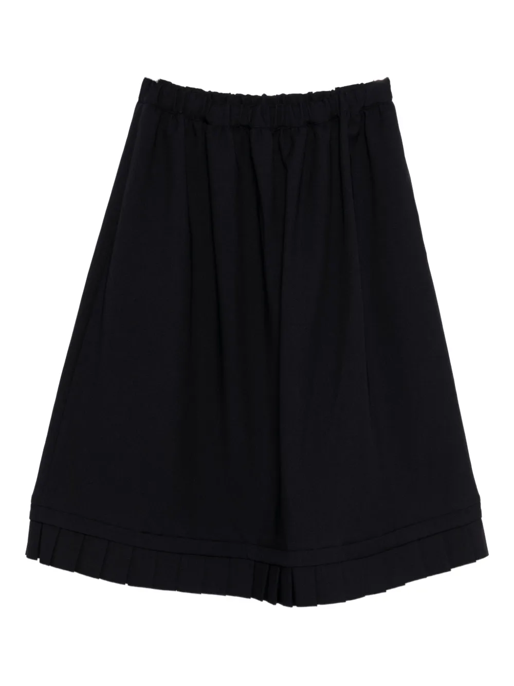 Comme Des Garcons Girl Pleated-edge Skirt In Blue