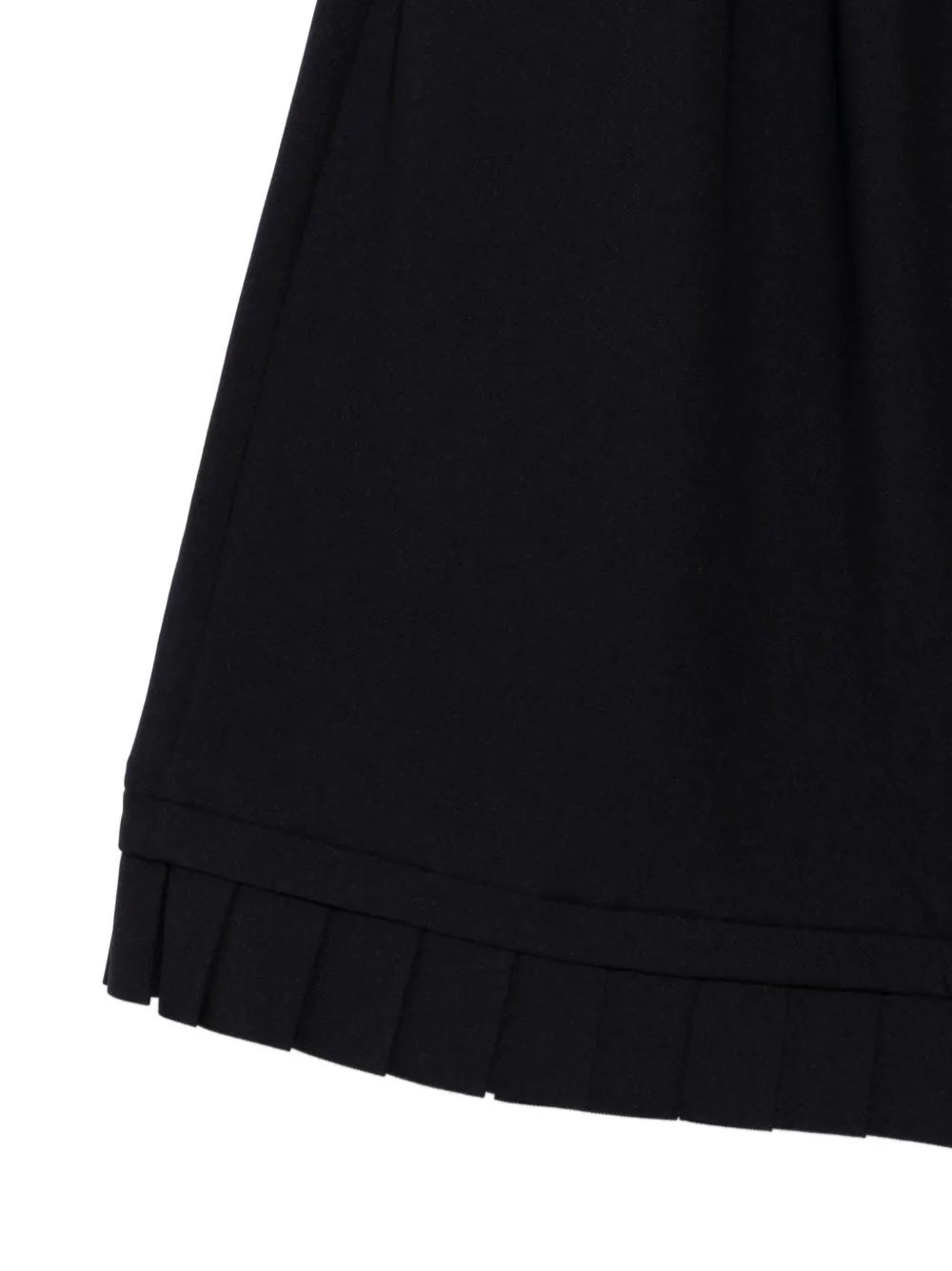 Comme Des Garçons Girl Rok met geplooide afwerking Blauw