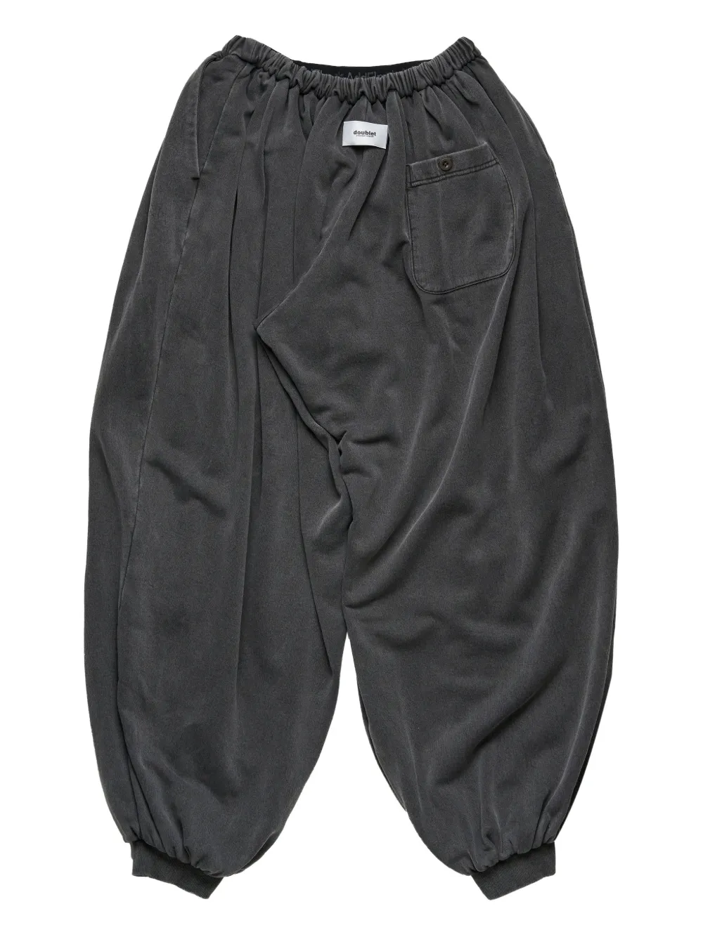 Doublet drawstring-fastening trousers - Zwart