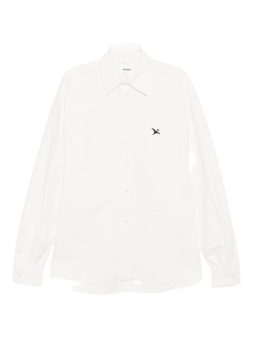 Doublet pteranodon-embroidered shirt | White | Image 1
