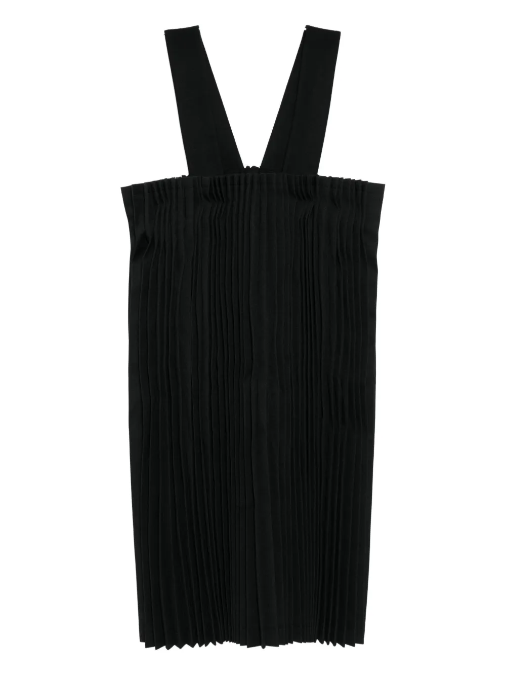 Comme Des Garçons Pleated Dress In Multi