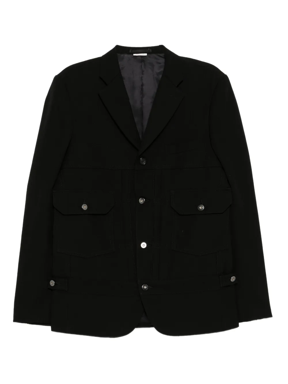Comme des Garçons Homme Deux wool jacket | Black | Image 1
