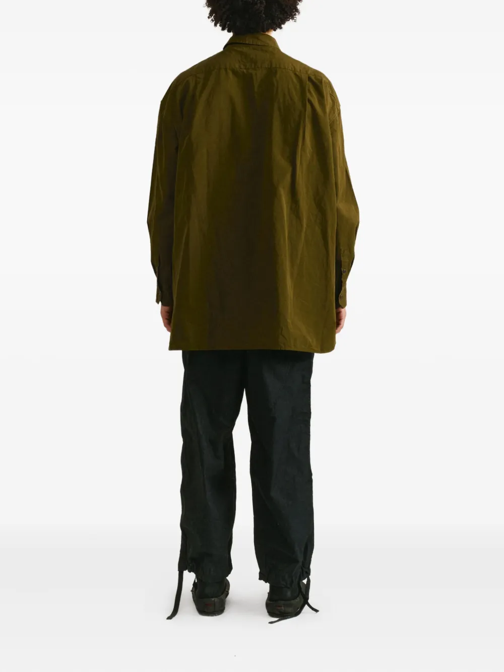 Casey Casey Hamnet Buttoned Shirt In Green