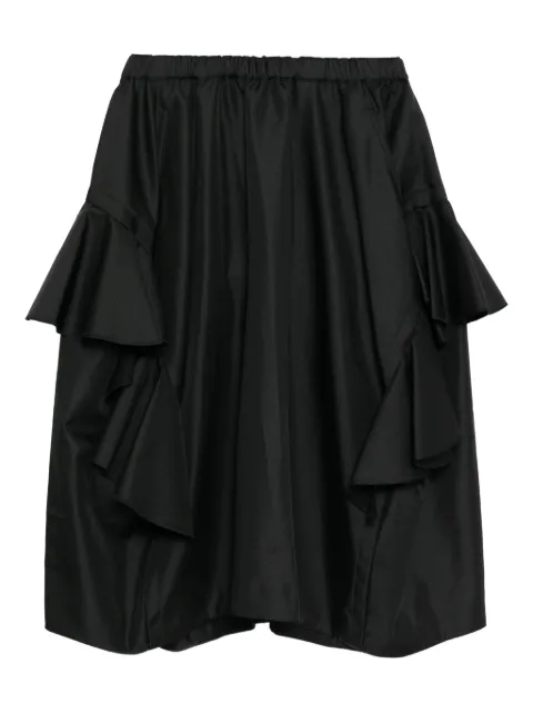 Comme Des Garçons Comme Des Garçons jupe mi-longue à volants