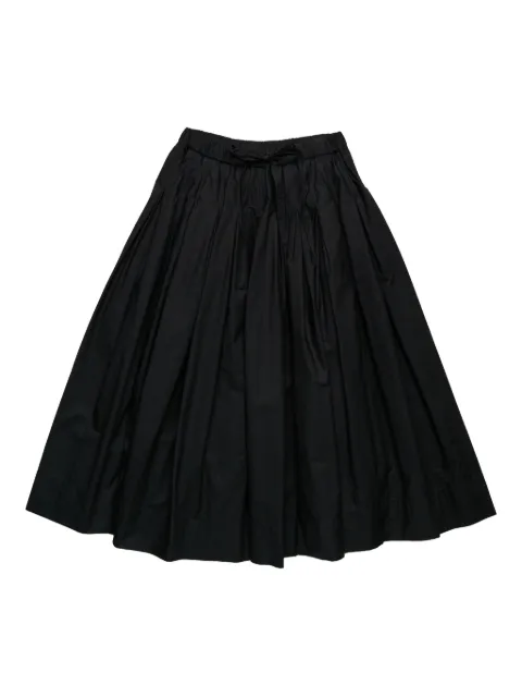 Egg Poppy Oxford cotton skirt