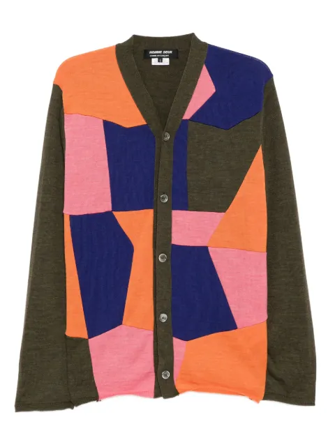 Comme des Garçons Homme Deux geometric-print cardigan