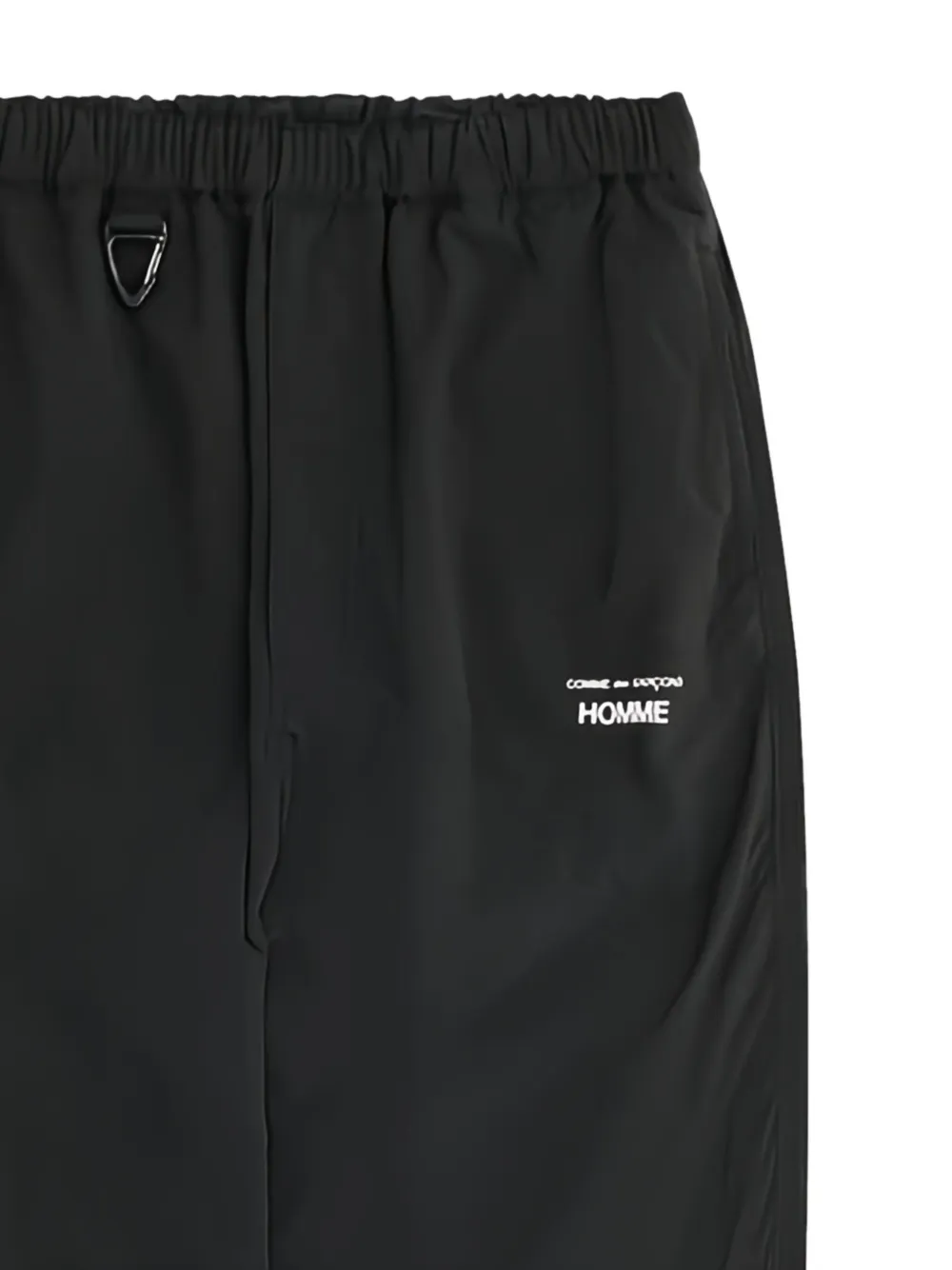 Comme des Garçons Homme elasticated track pants - Zwart