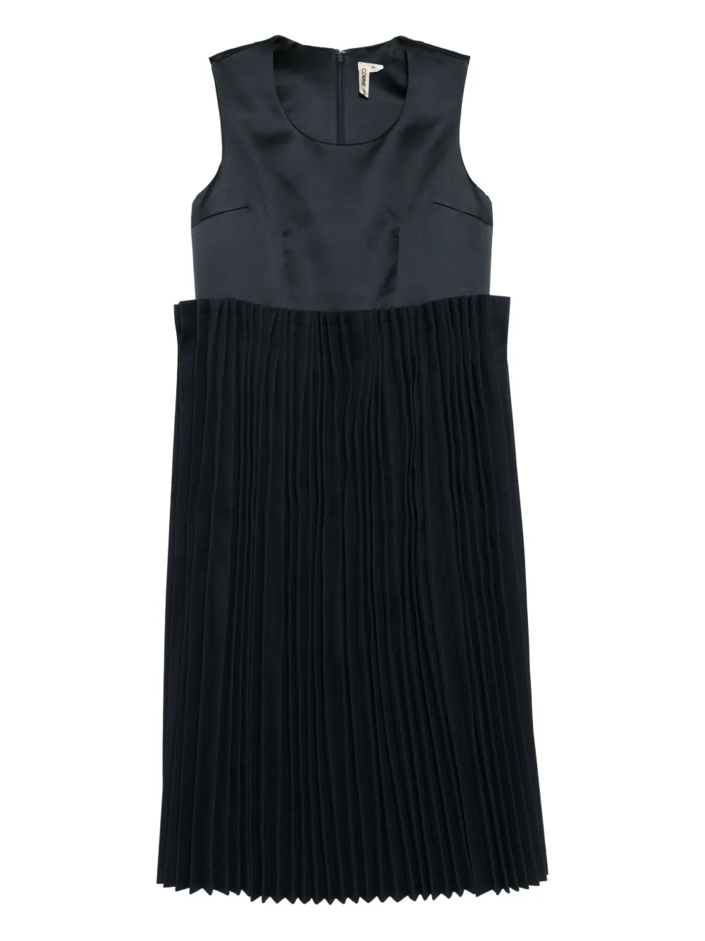 Comme Des Garçons pleated dress - Blu