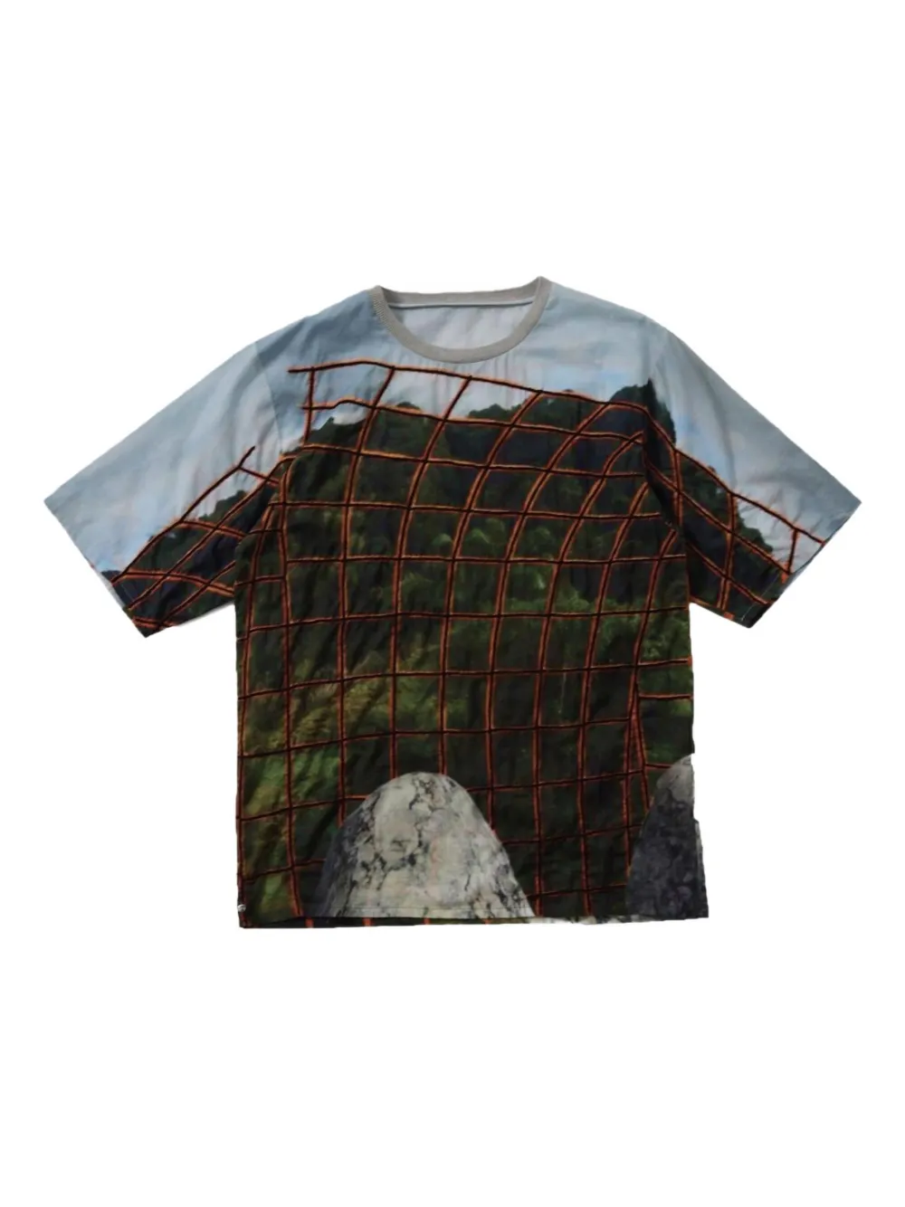 Bless Nº57 Holidaynewzealand T-shirt In Blue