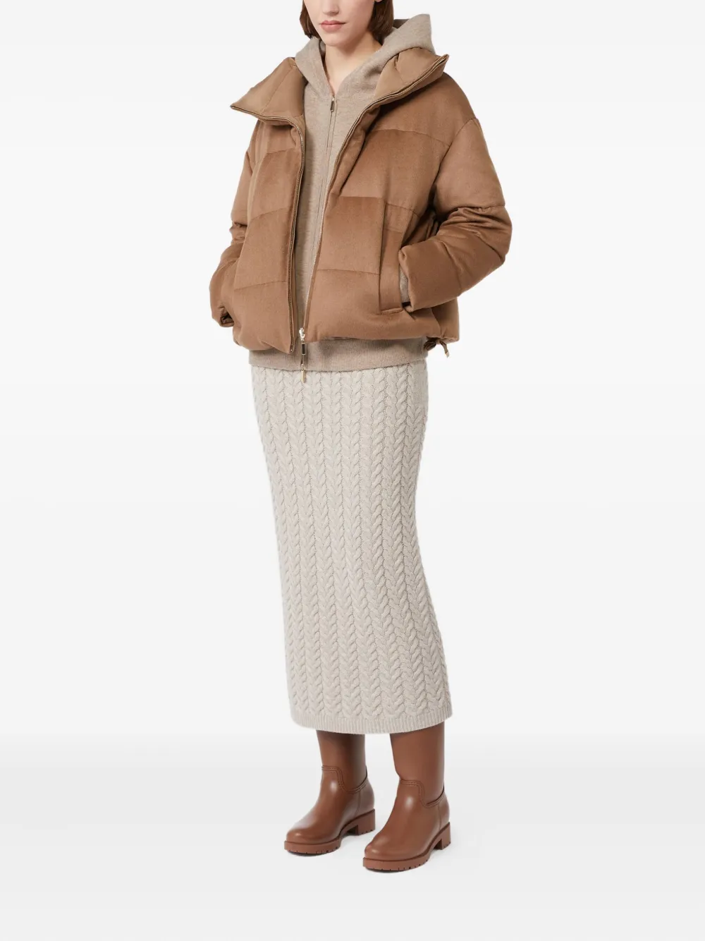 'S Max Mara hooded logo-motif cardigan | Cardigans | Image 2