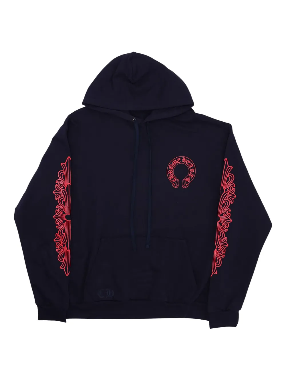 Chrome Hearts  Horseshoe Logo hoodie | Blue | Image 1