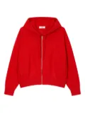 STUDIO TOMBOY zip-up hoodie - Red