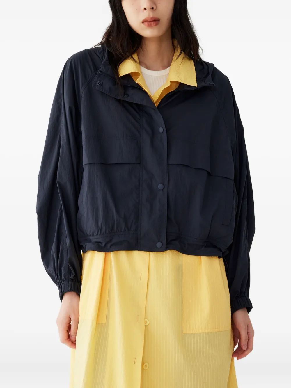 STUDIO TOMBOY Jack met capuchon en zak Blauw