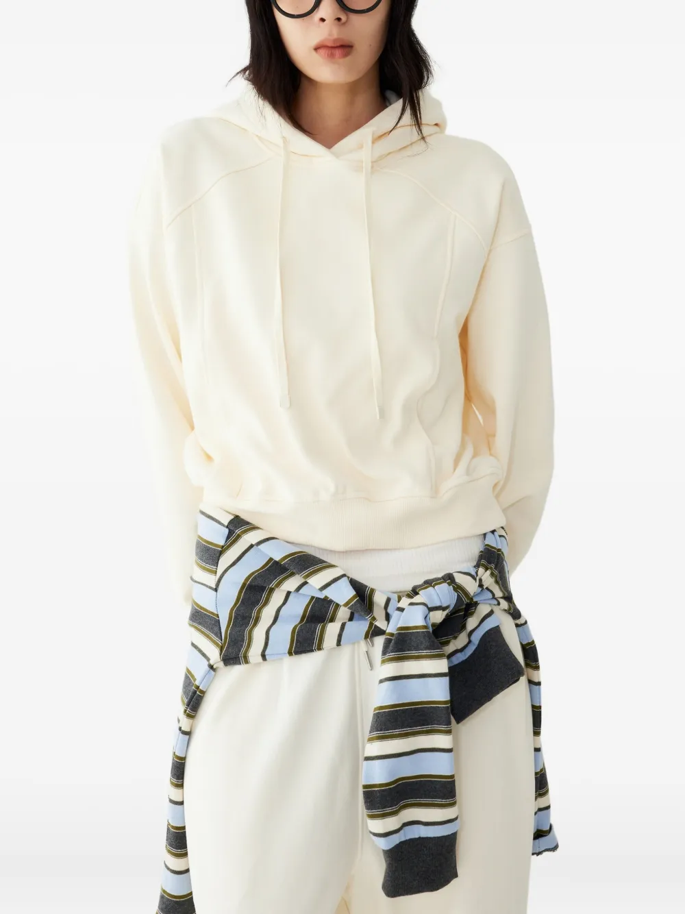 STUDIO TOMBOY Katoenen hoodie Beige