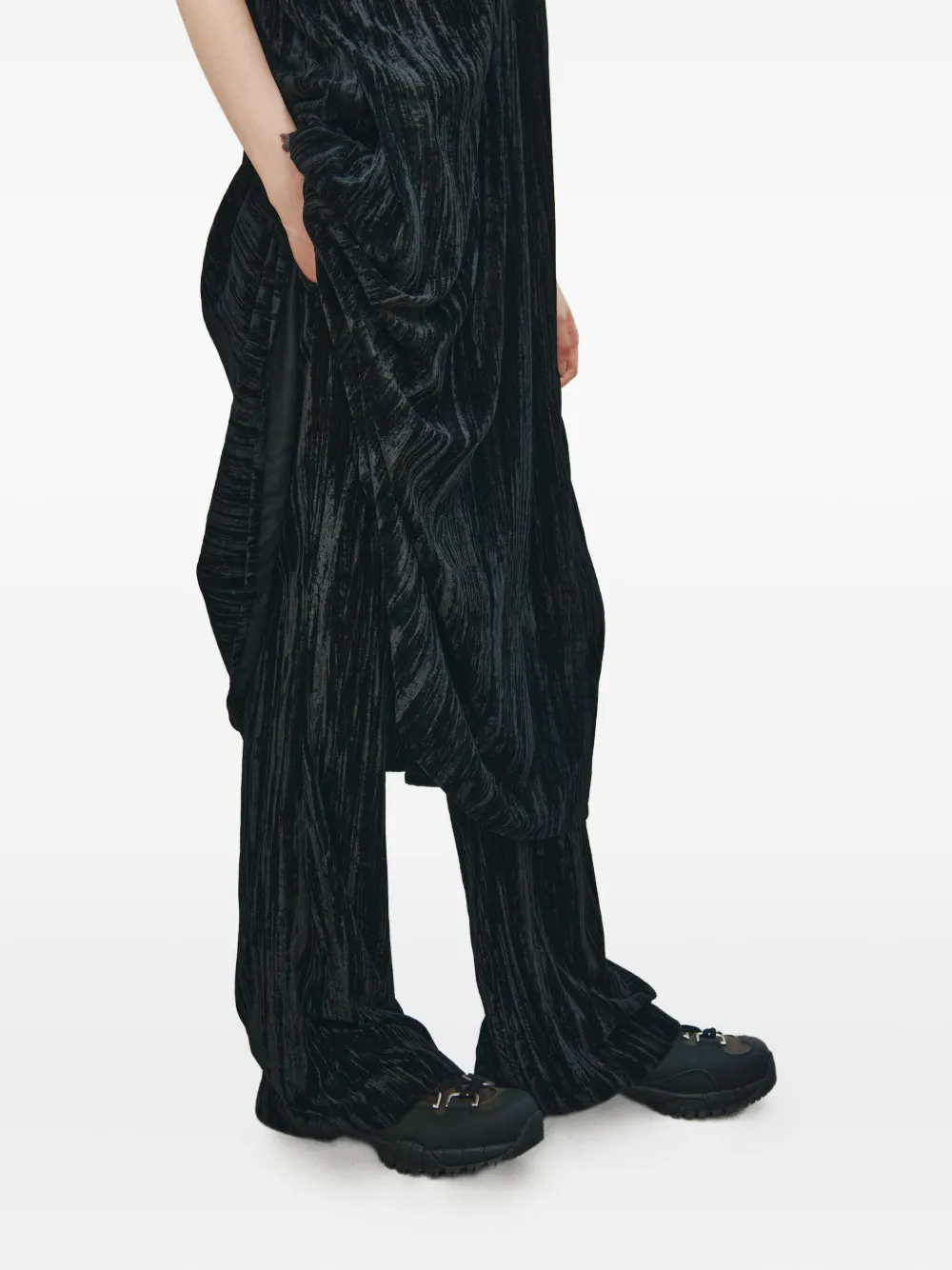 Studio Tomboy Zip-fastening Trousers In Black