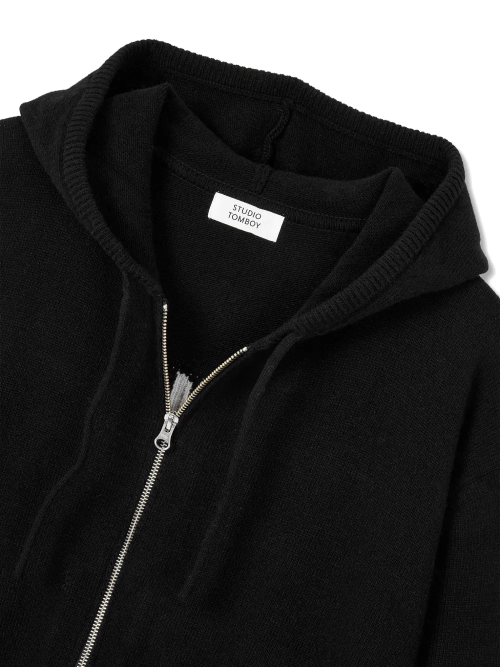 STUDIO TOMBOY Hoodie met rits Zwart