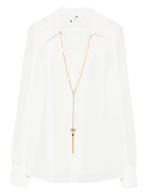 Elisabetta Franchi chain-embellished shirt