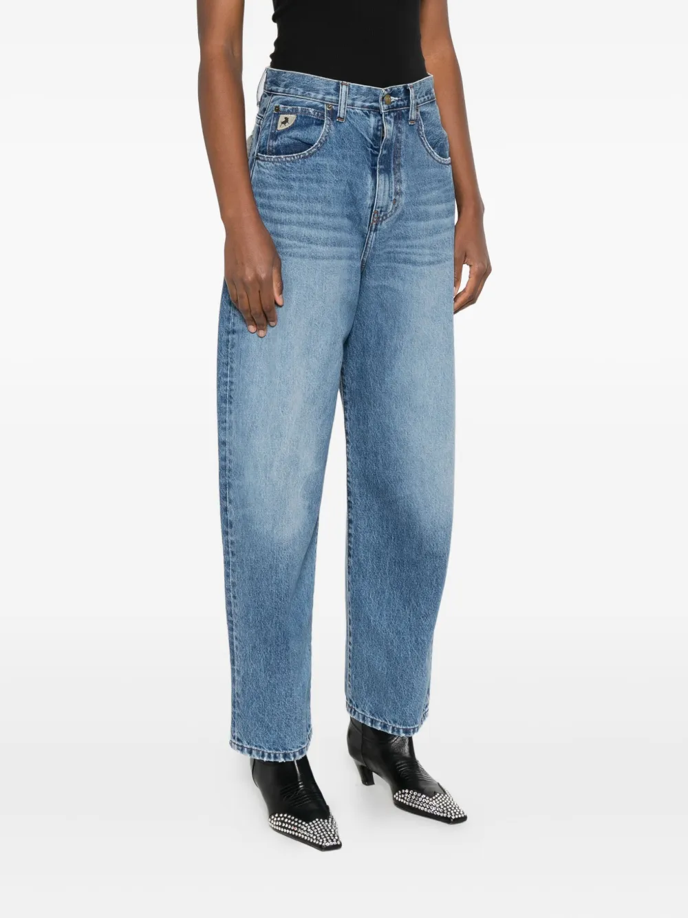 Lois Jeans High-waisted Jeans In Blue