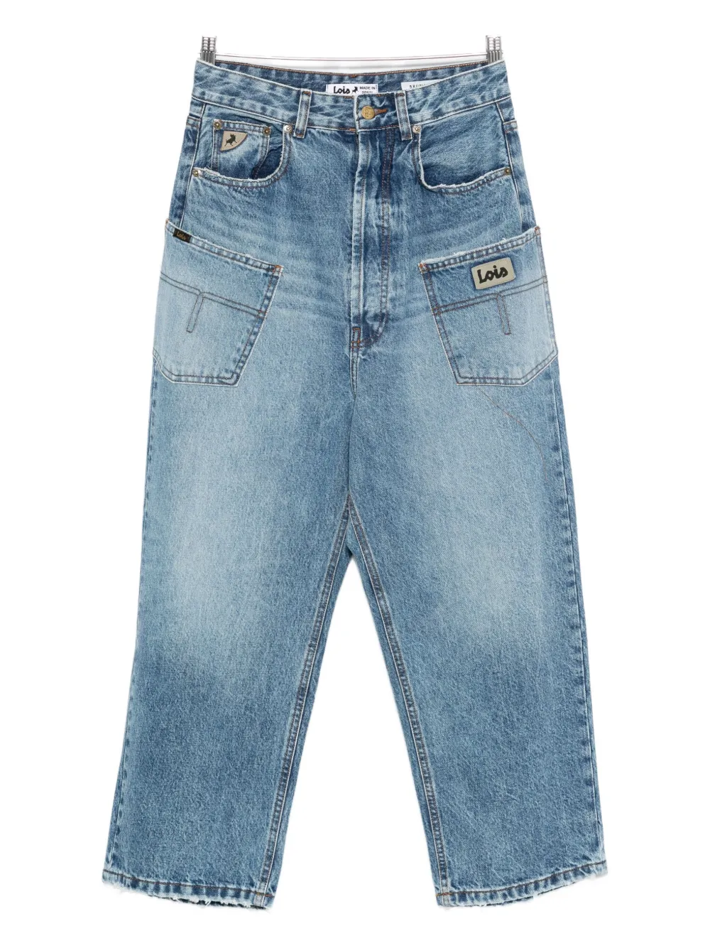 Lois Jeans Denim Straight-leg Jeans In Blue