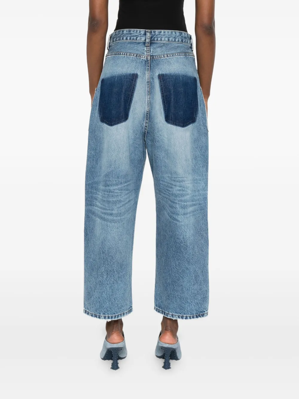 LOIS JEANS met opgestikte zak Blauw