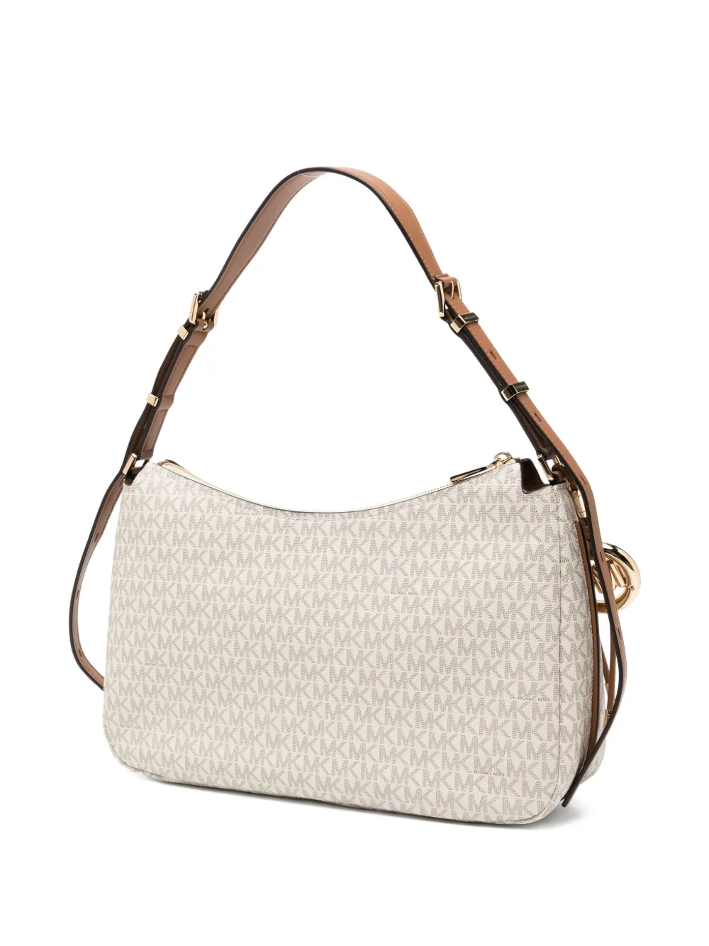 Michael Kors Medium Nolita Shoulder Bag In Neutral