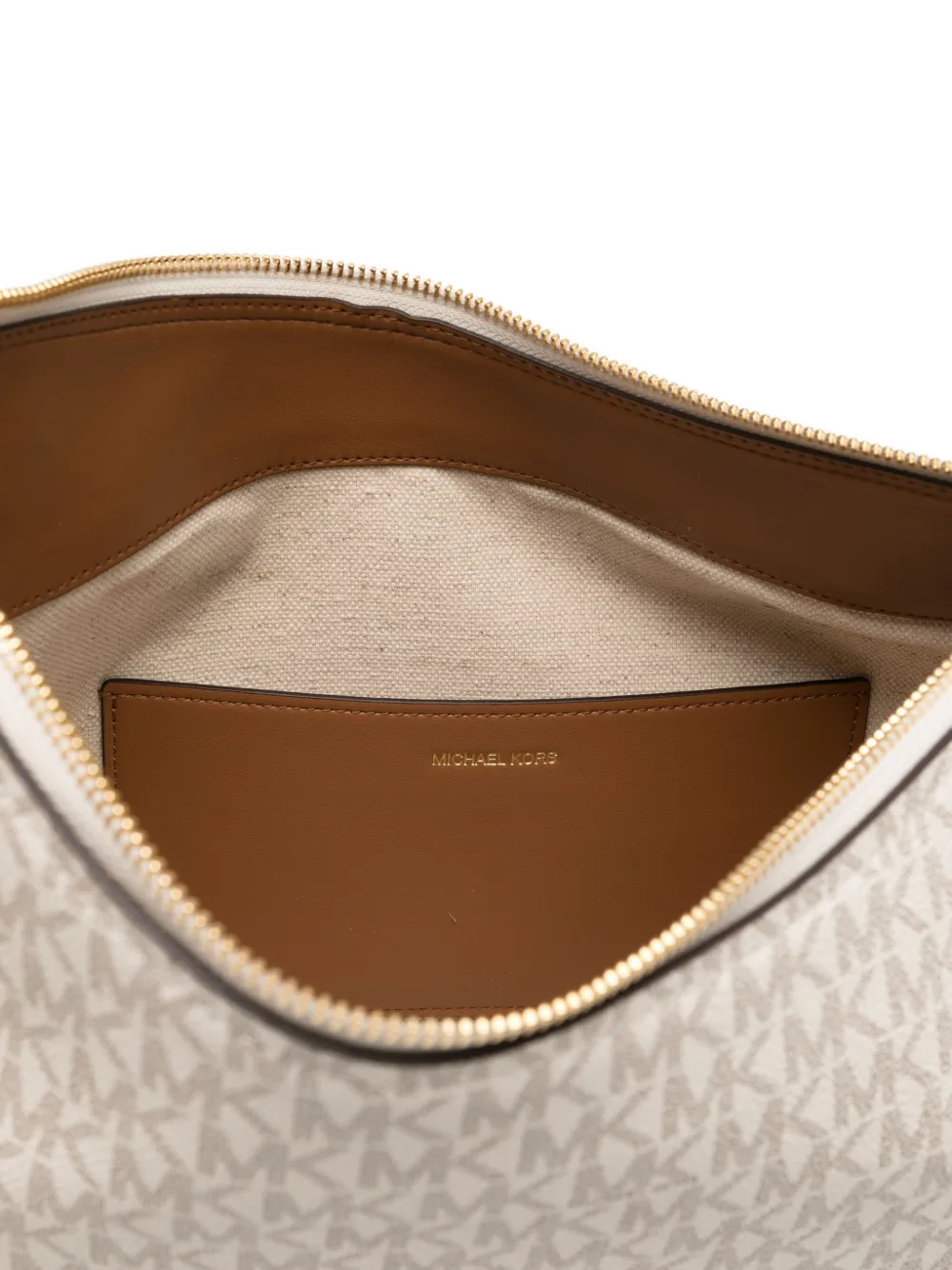 Michael Kors Medium Nolita Shoulder Bag In Neutral