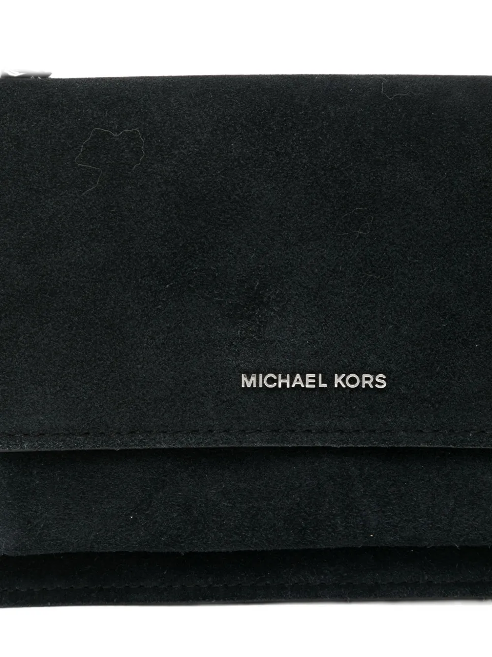 Michael Kors Large Claire Shoulder Bag In Black