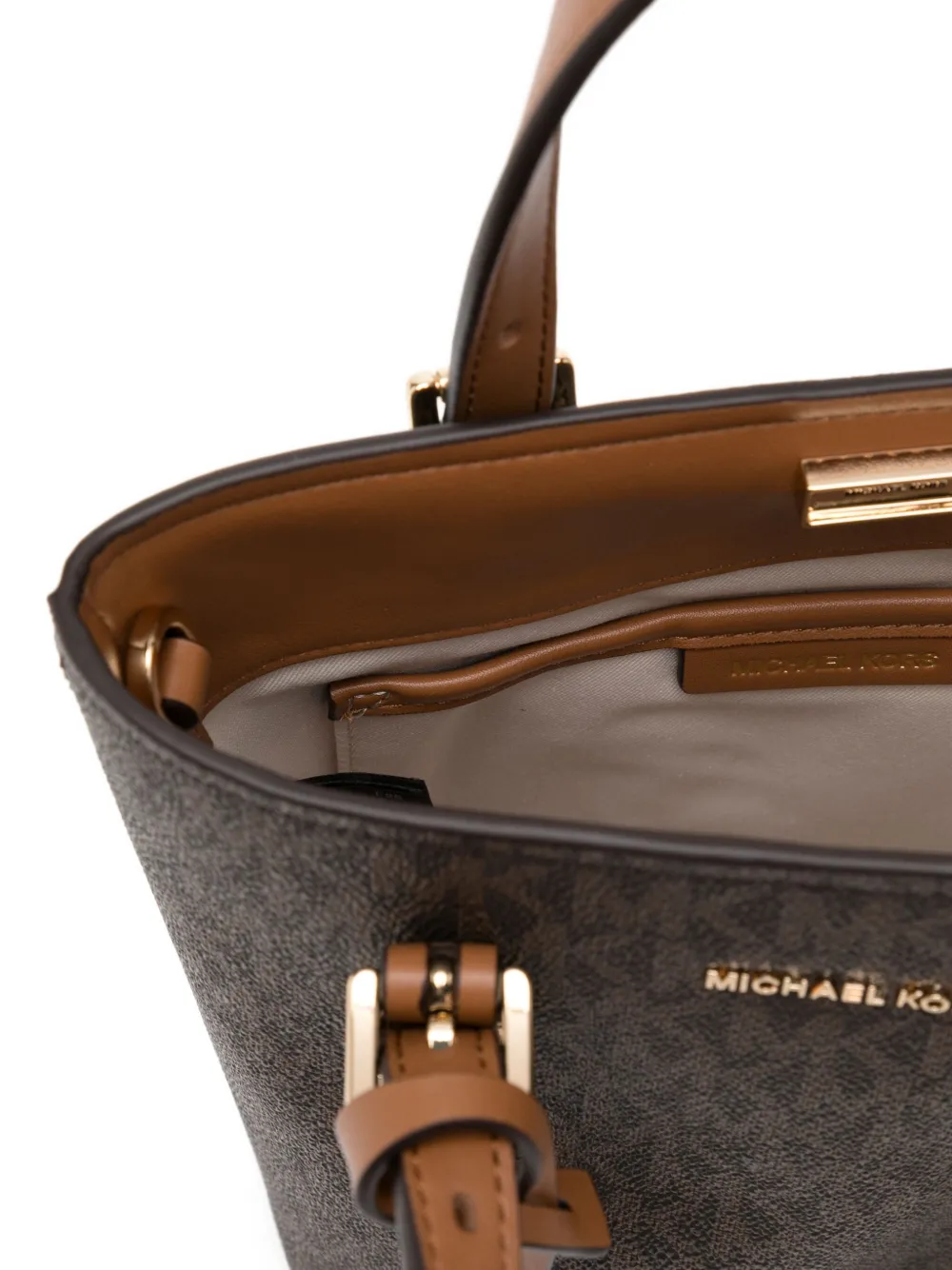 Michael Kors Quinn Tote Bag In Brown