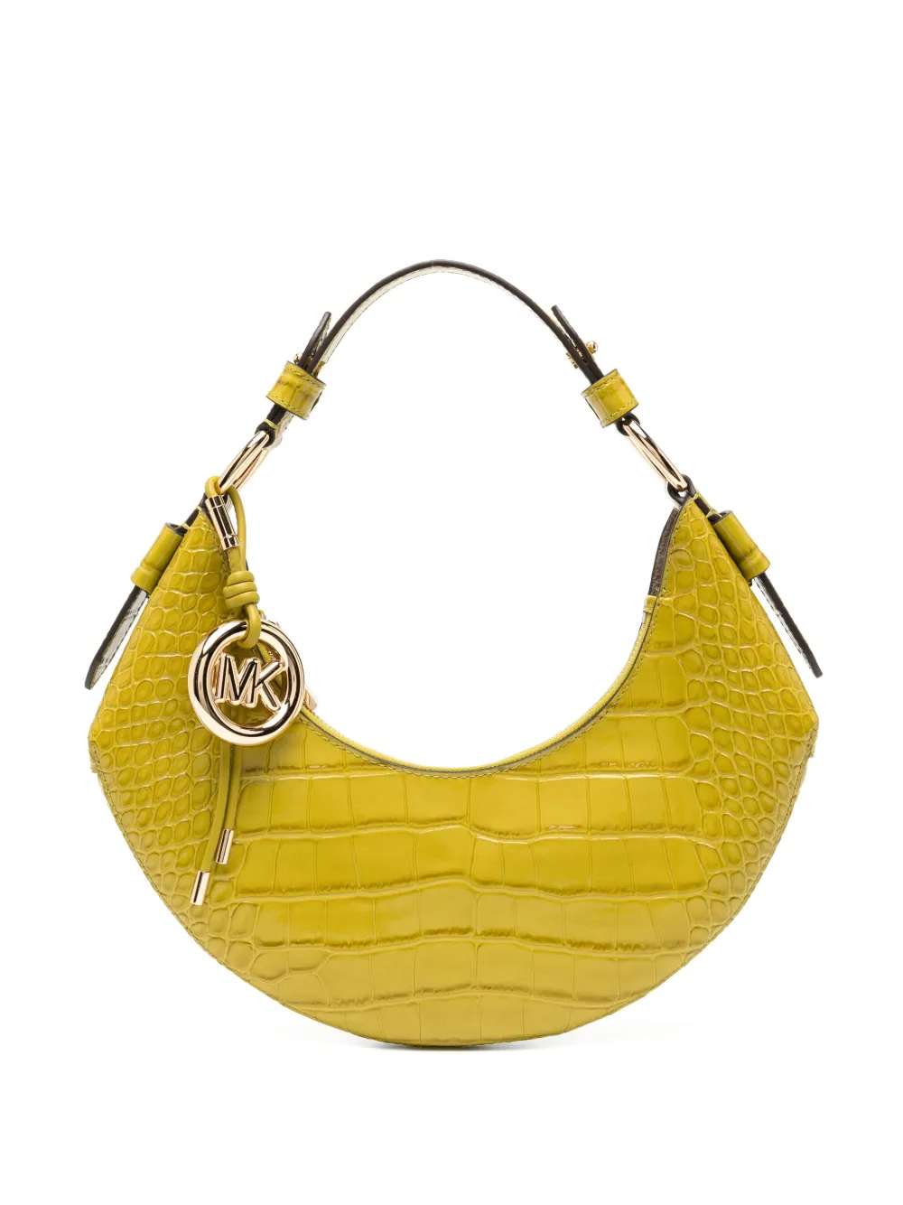 Michael Kors Medium Koa Shoulder Bag In Gold