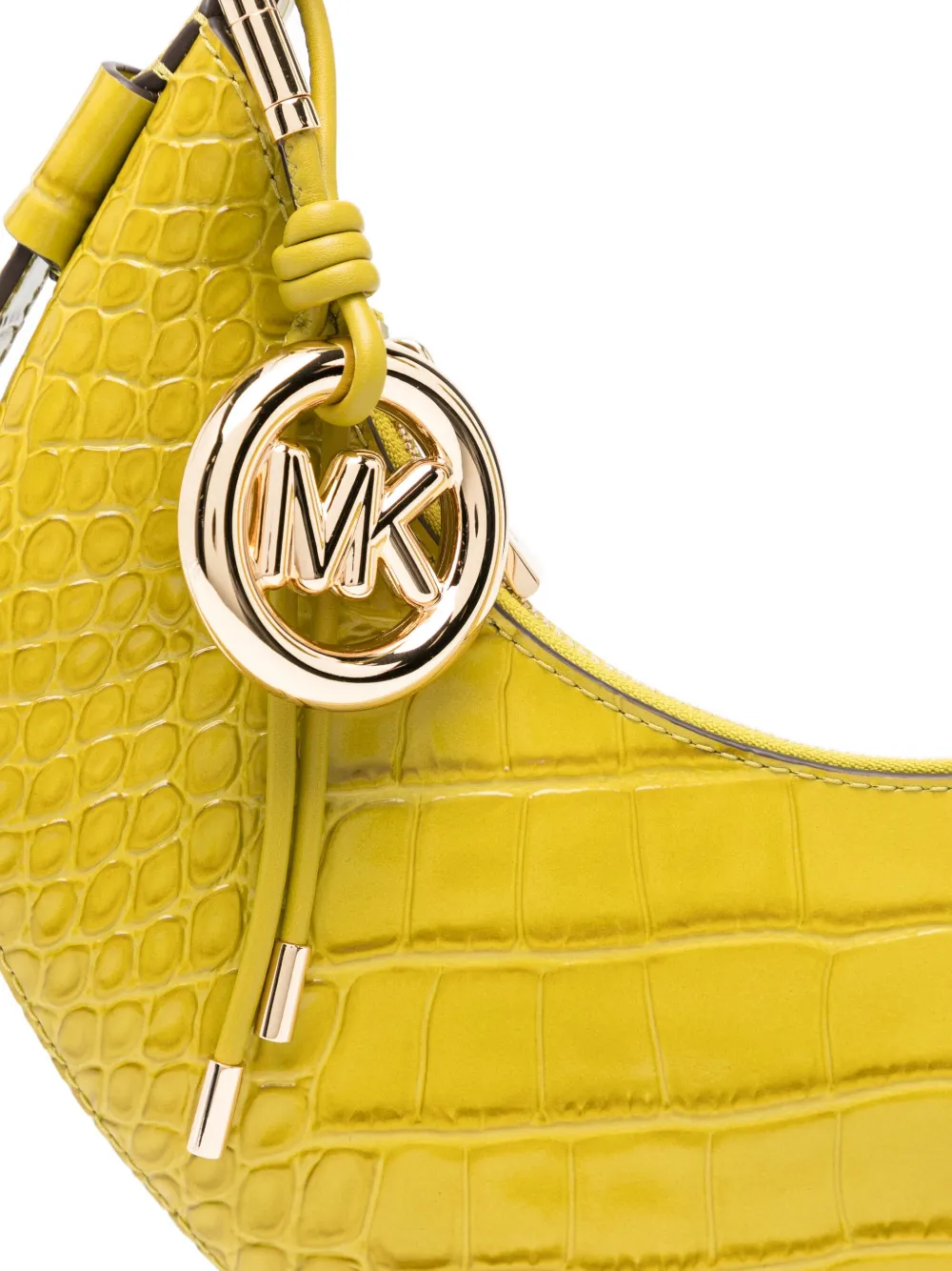 Michael Kors Medium Koa Shoulder Bag In Gold