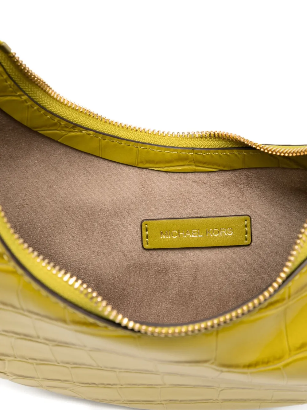 Michael Kors Medium Koa Shoulder Bag In Gold