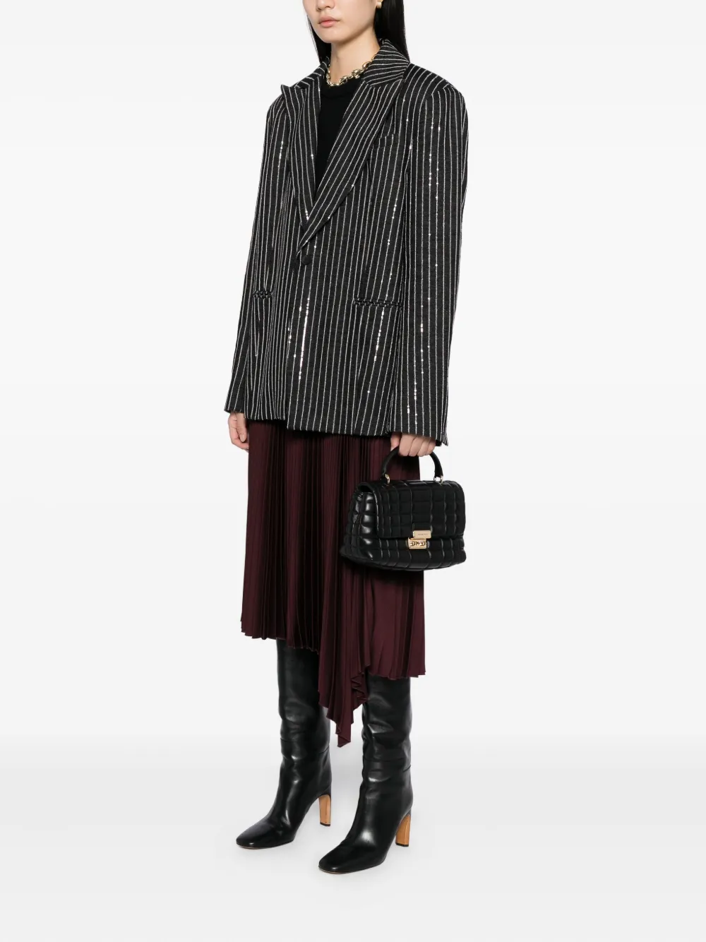 Michael Kors Tribeca medium shopper - Zwart