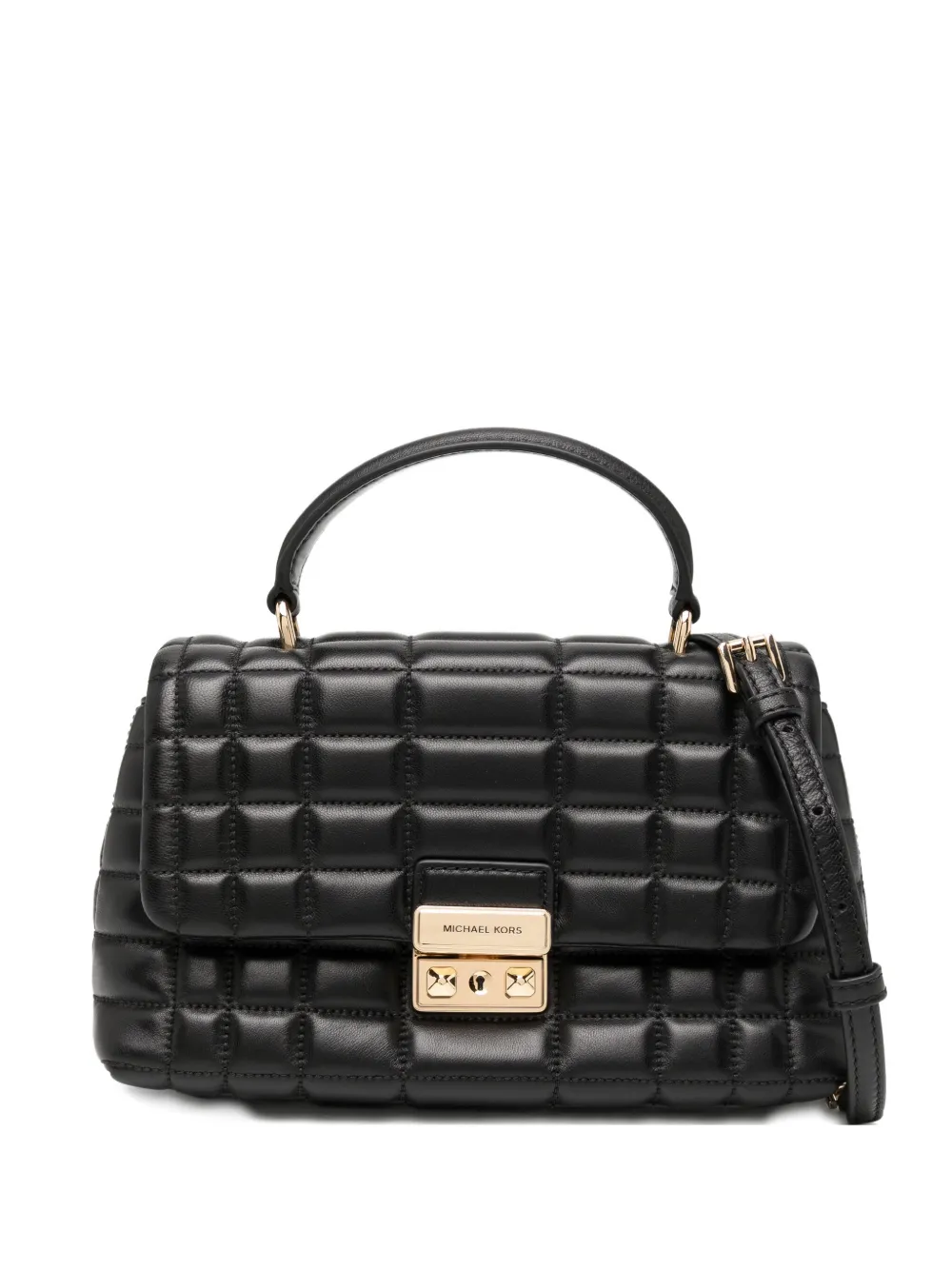 Michael Kors Medium Tribeca Tote Bag In Black