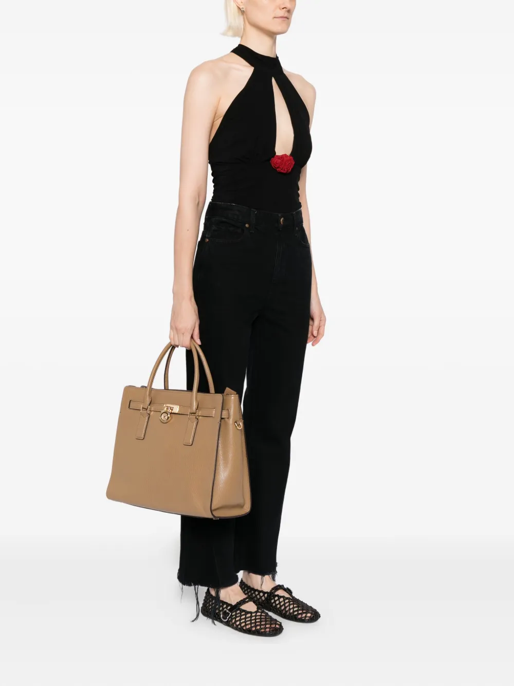 Michael Kors Hamilton Moderne grote shopper - Bruin