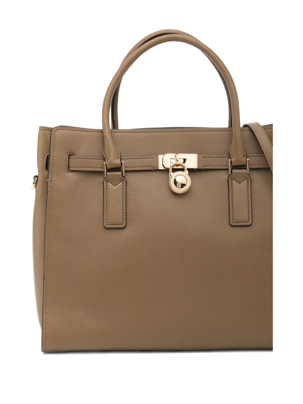 Michael Kors Large Hamilton Moderne Tote Bag In Brown