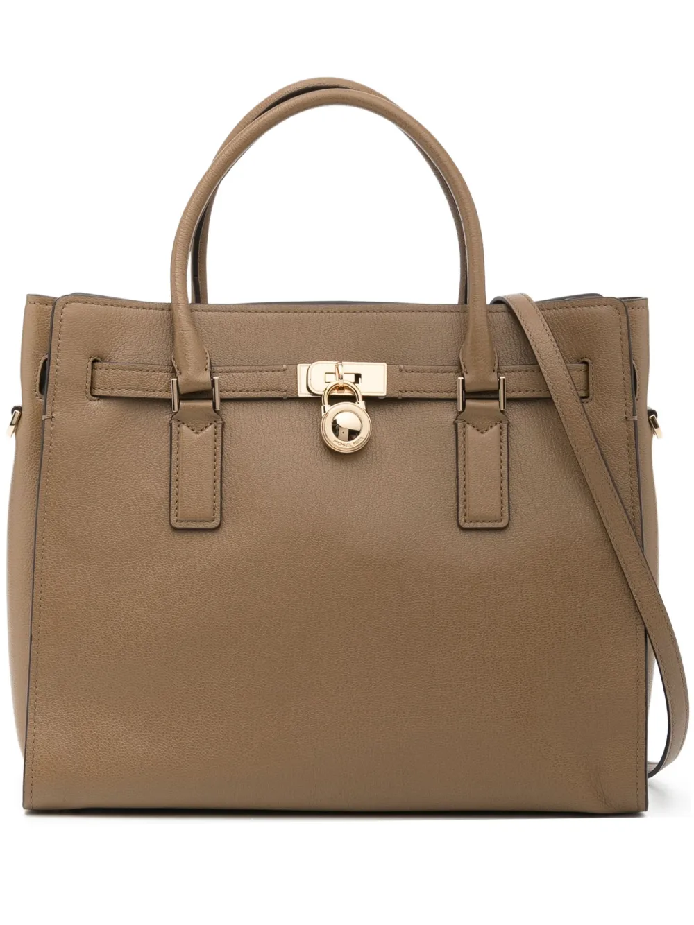 Michael Kors Hamilton Moderne ハンドバッグ L - ブラウン Michael Kors Hamilton Moderne ハンドバッグ L - ブラウン