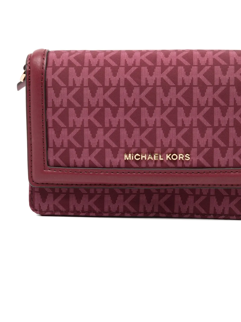Michael Kors Small Jet Set Crossbody Bag In Red