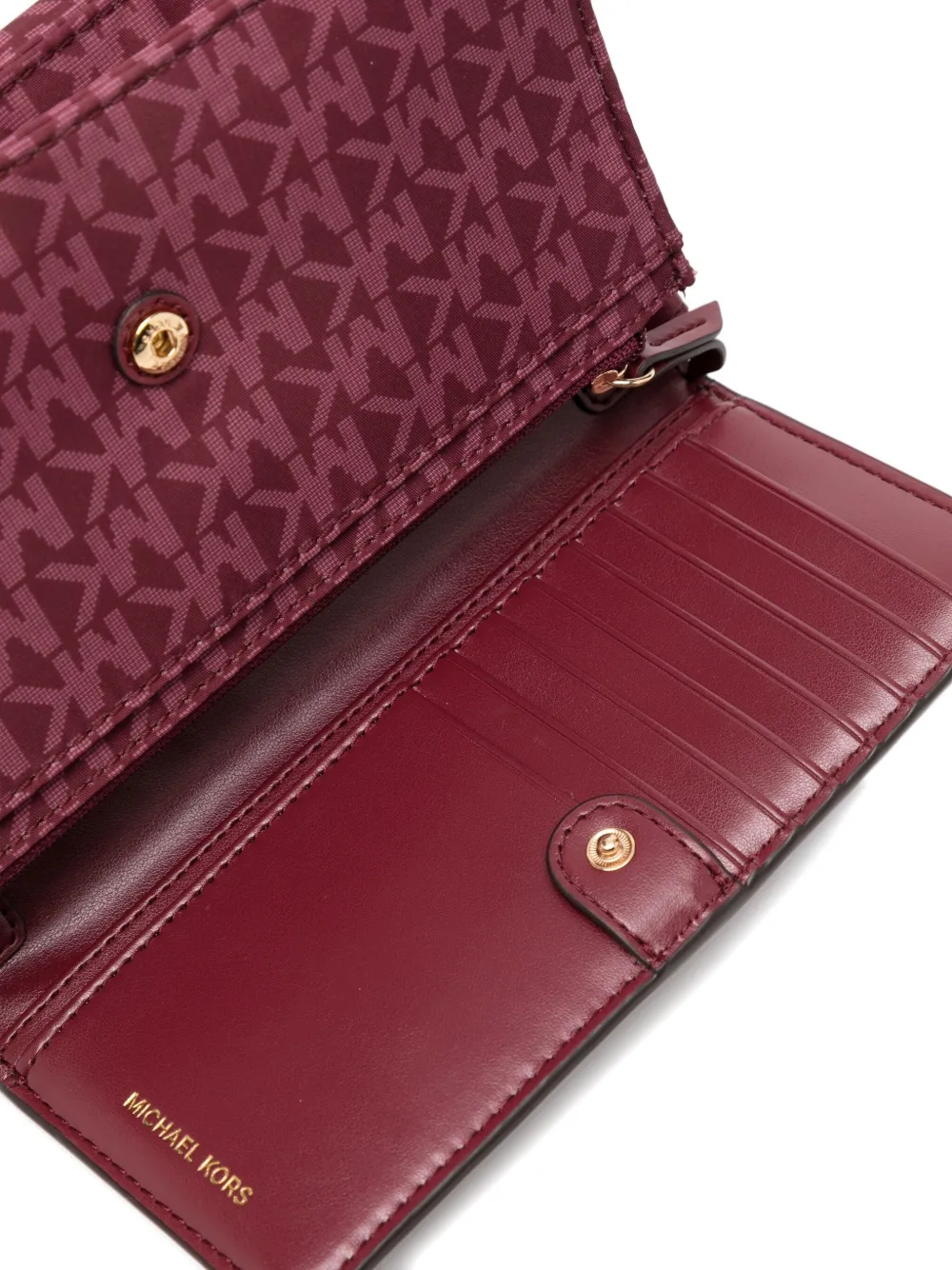 Michael Kors Small Jet Set Crossbody Bag In Red