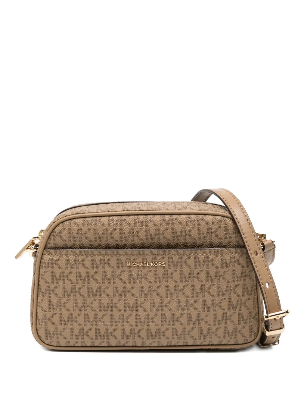 Michael Kors small Jet Set crossbody bag - ブラウン Michael Kors small Jet Set crossbody bag - ブラウン