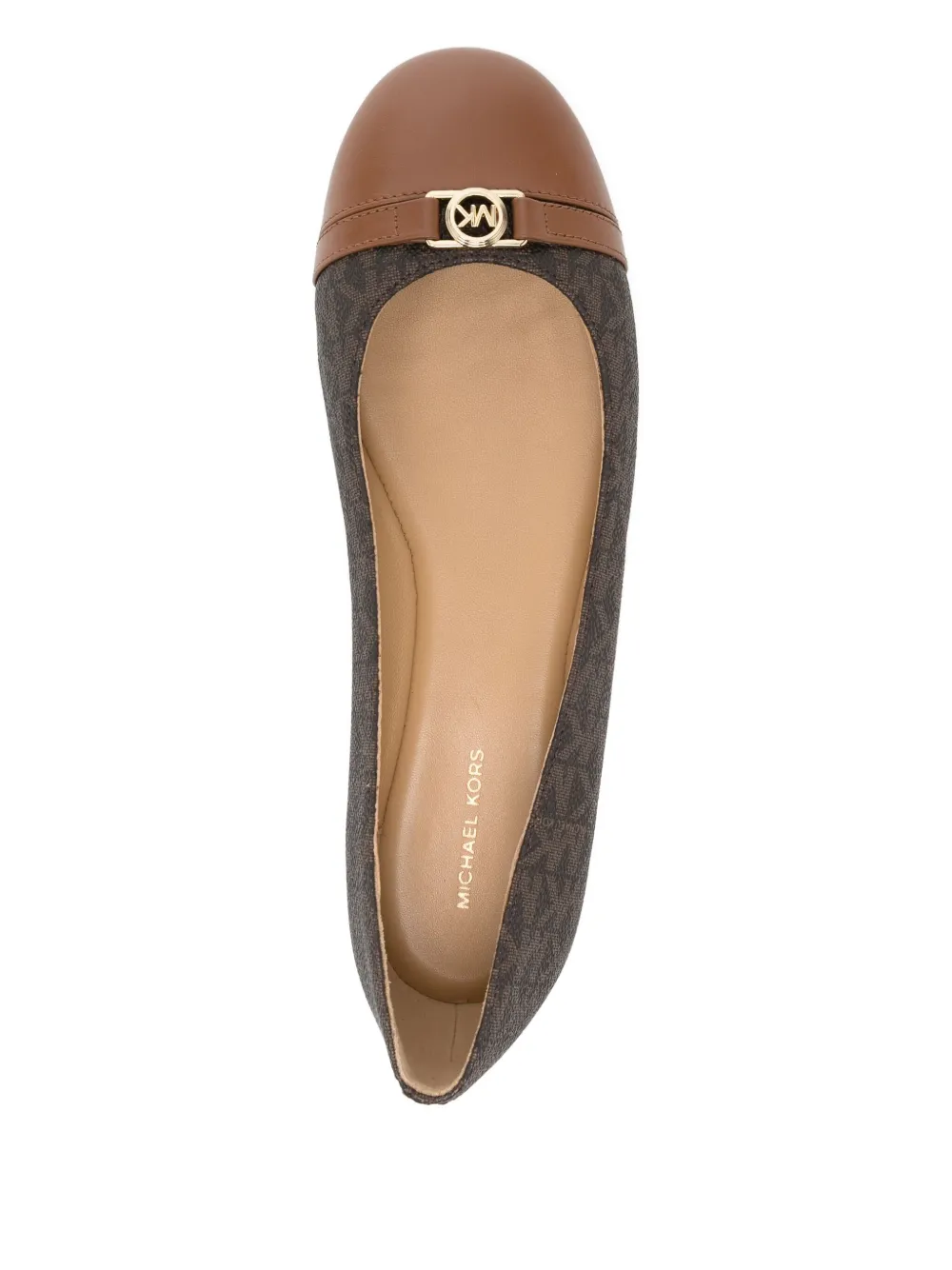 Michael Kors Mandy ballet flats Brown
