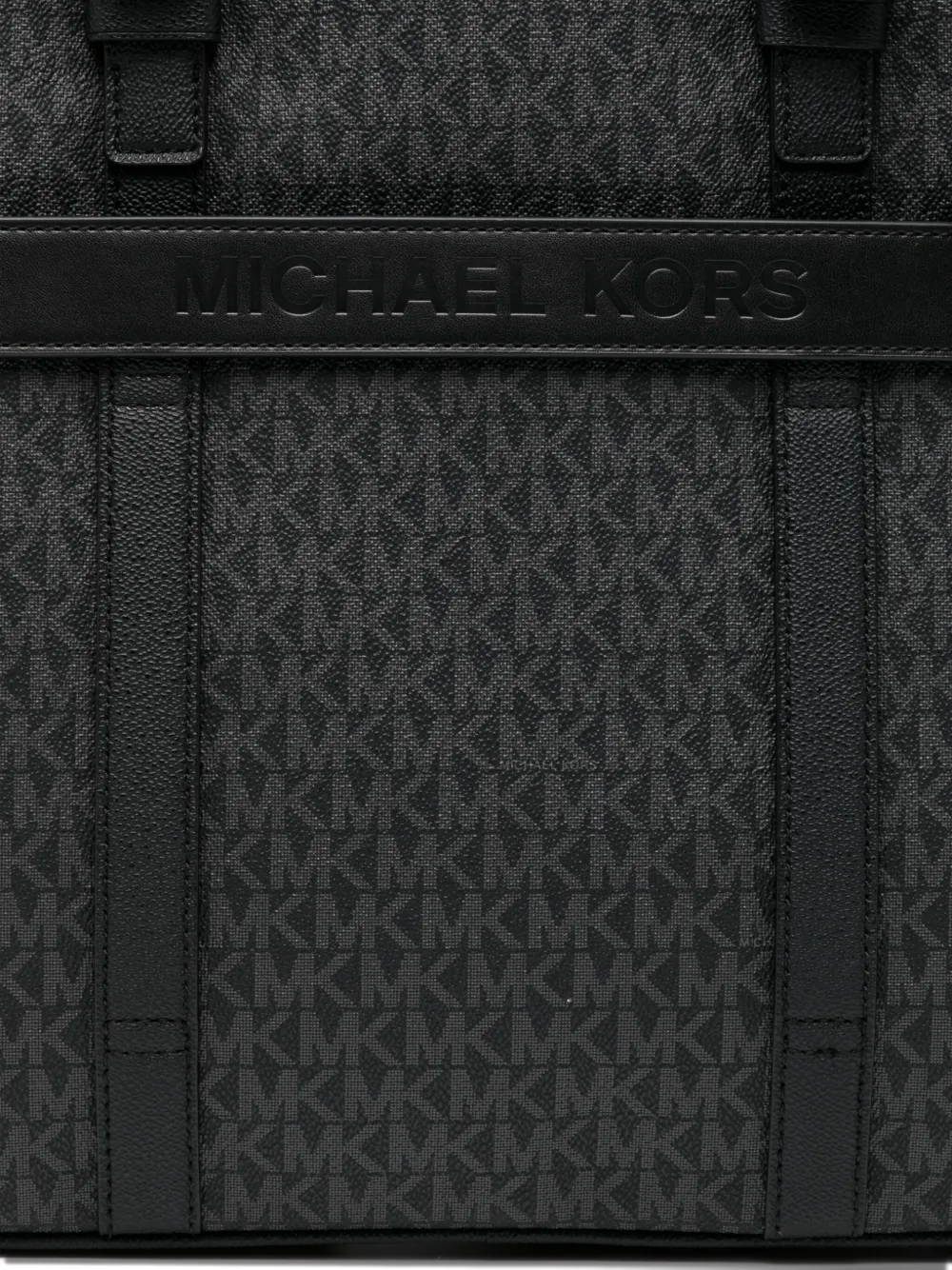 Michael Kors Aktetas met monogram Zwart