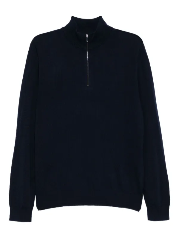 新品・未使用】MICHAEL KORS ネイビー ジップアップジャケット M 