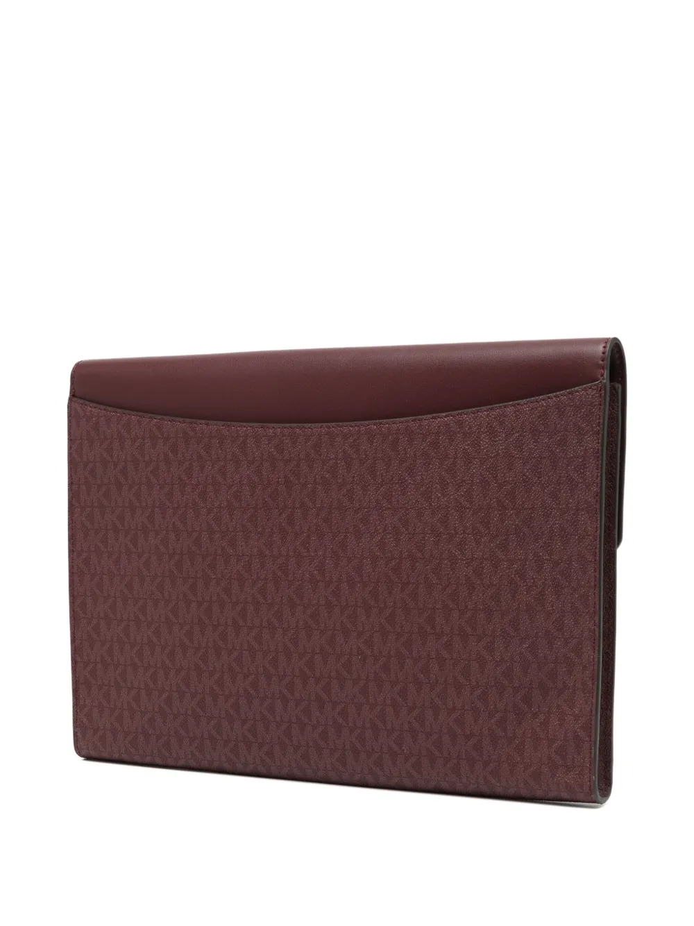 Michael Kors signature-logo laptop bag - Rood