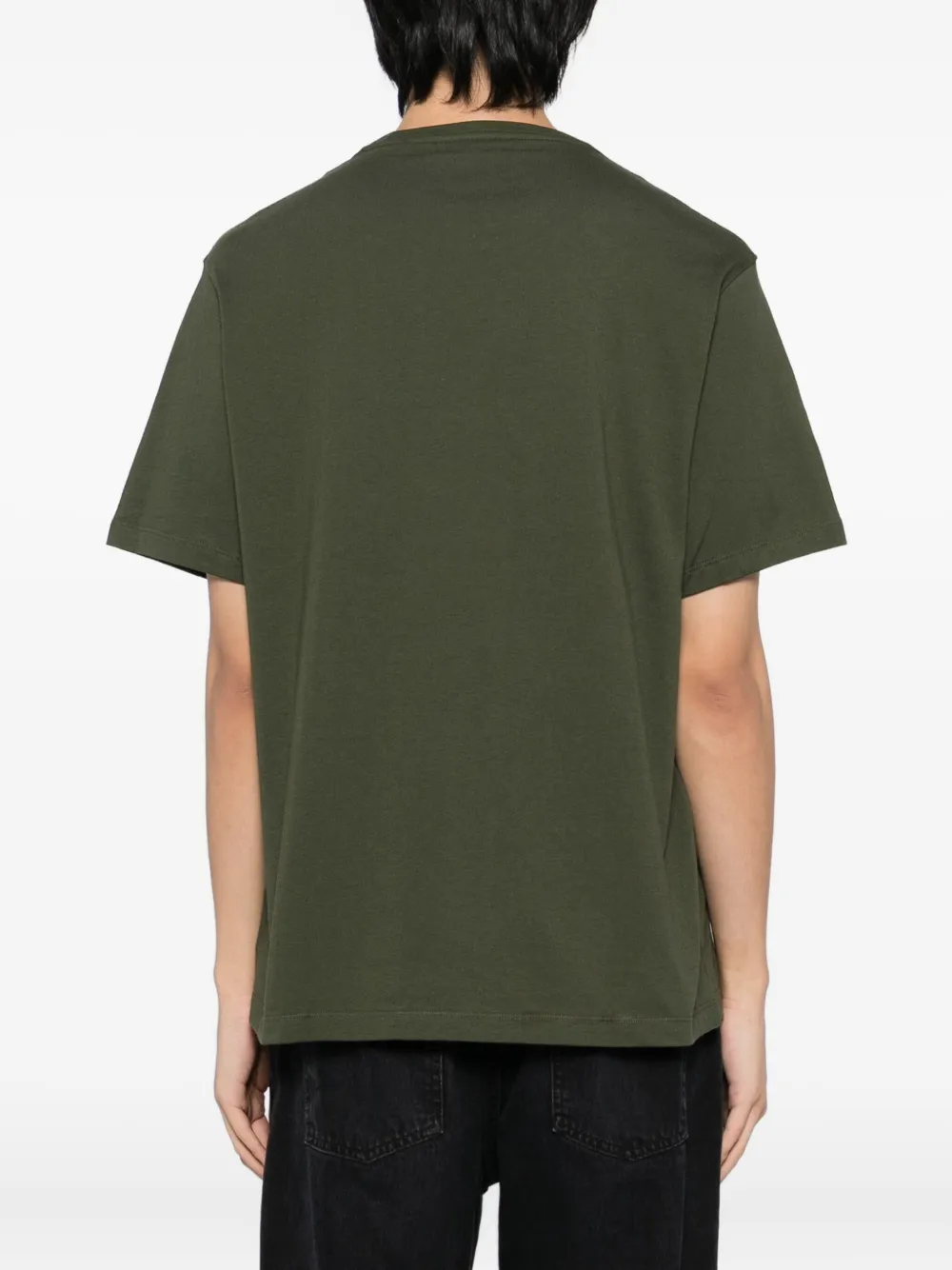 Michael Kors Logo-embossed T-shirt In Green