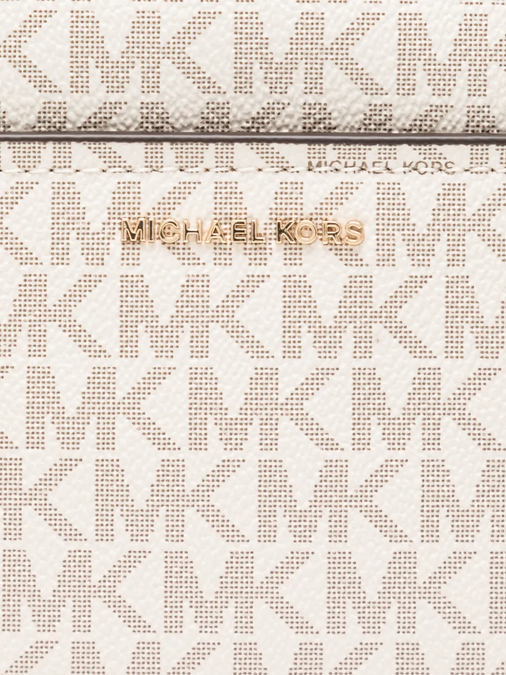 Michael Kors Small Jet Set Crossbody Bag In Neutral