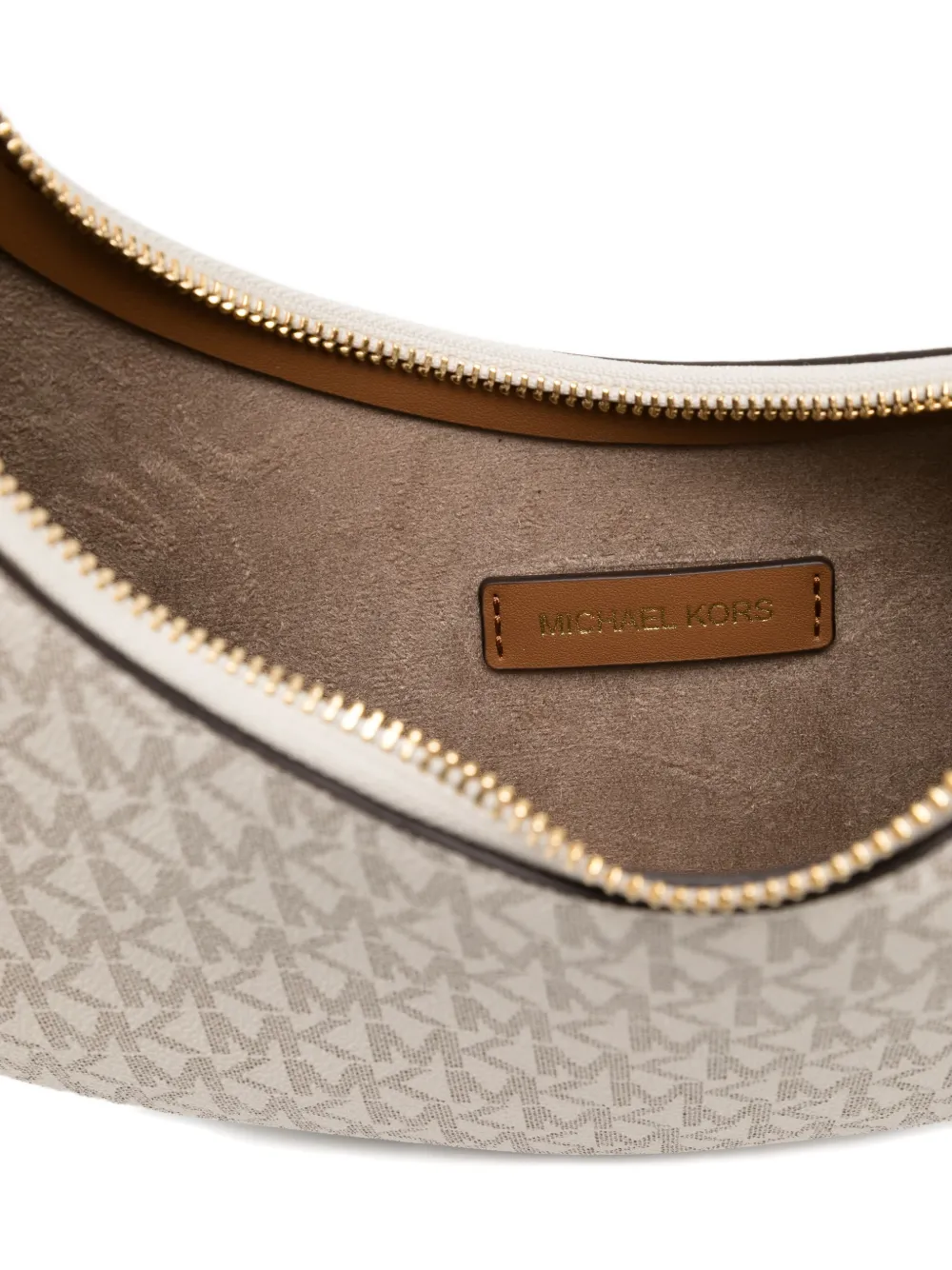 Michael Kors Medium Koa Shoulder Bag In Neutral
