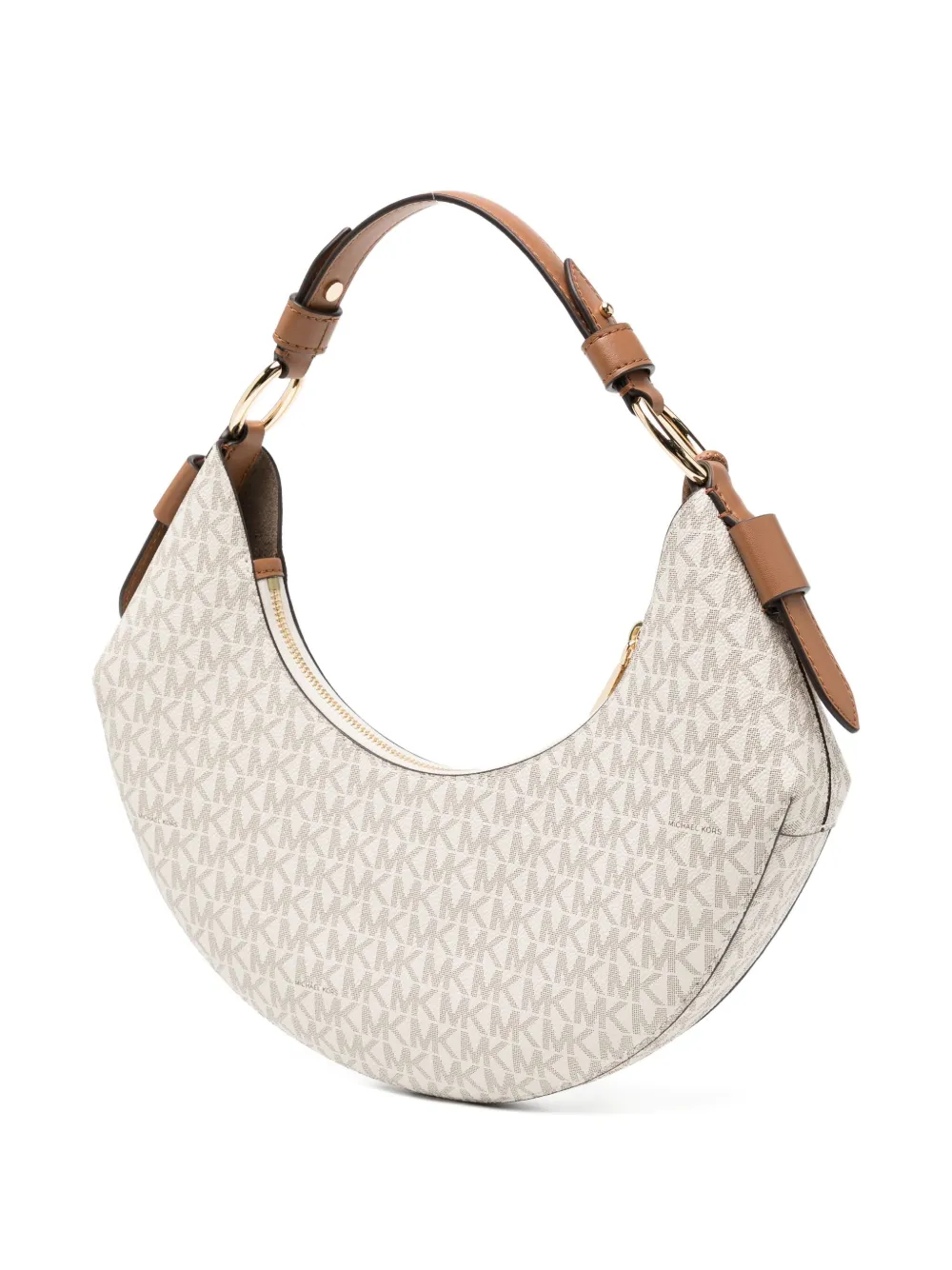 Michael Kors Medium Koa Shoulder Bag In Neutral