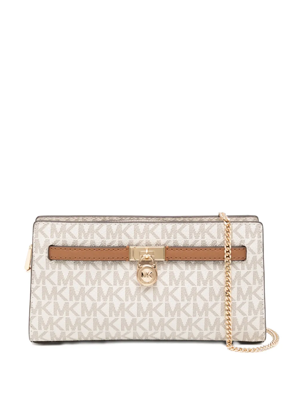Michael Kors Hamilton Moderne Crossbody Bag In Neutral
